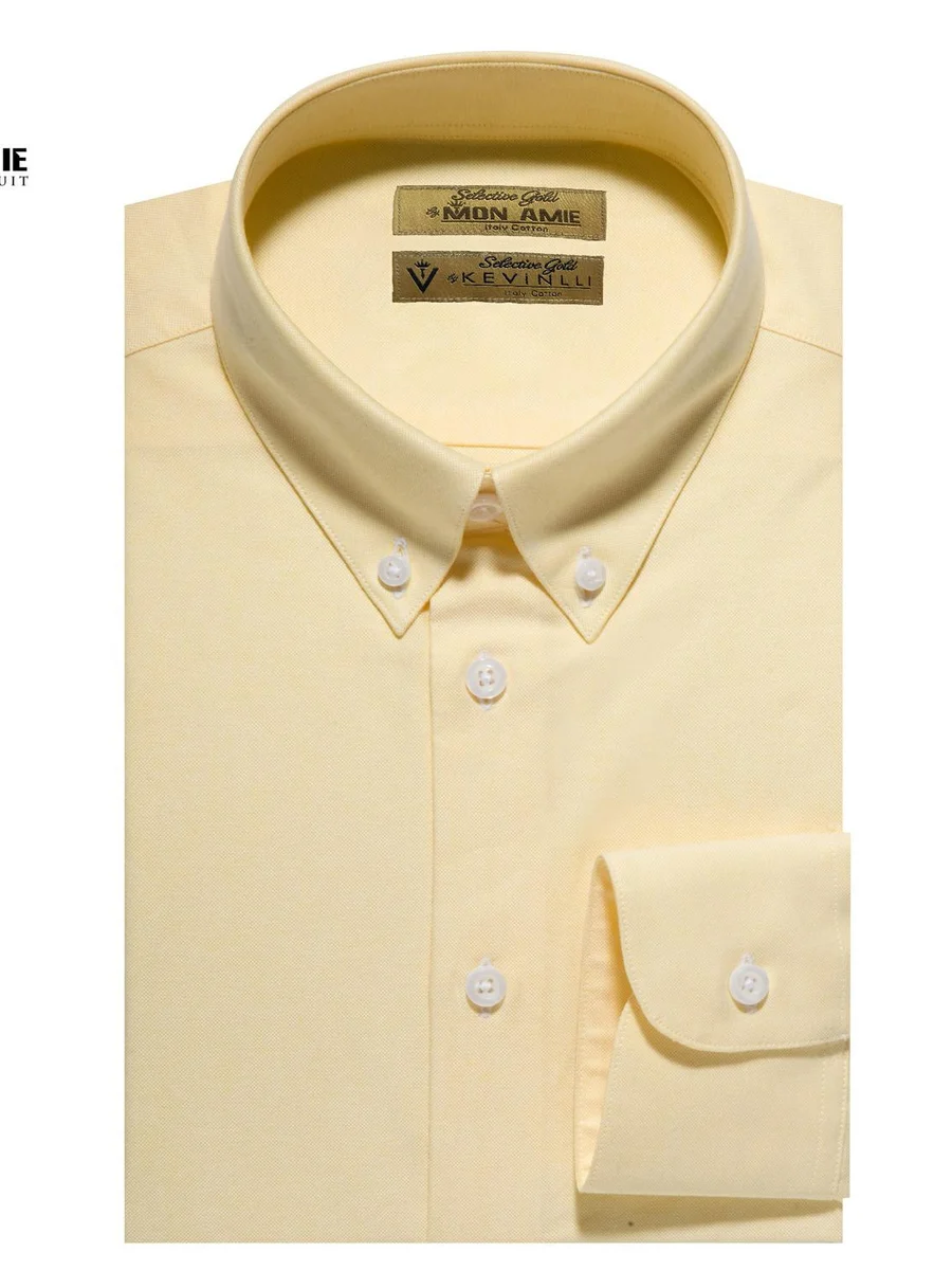Butter Yellow Oxford Shirt