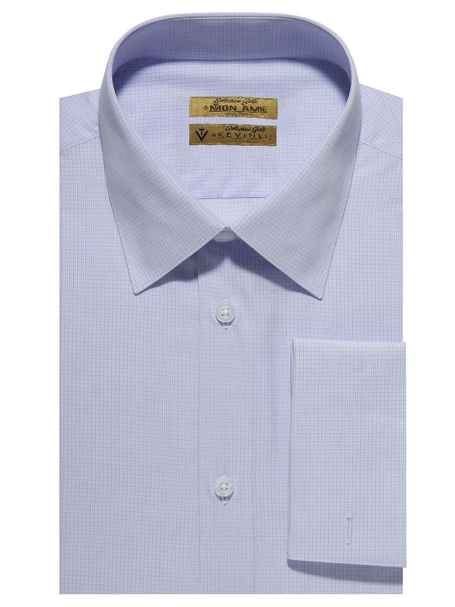 Micro-Check French Cuff Shirt