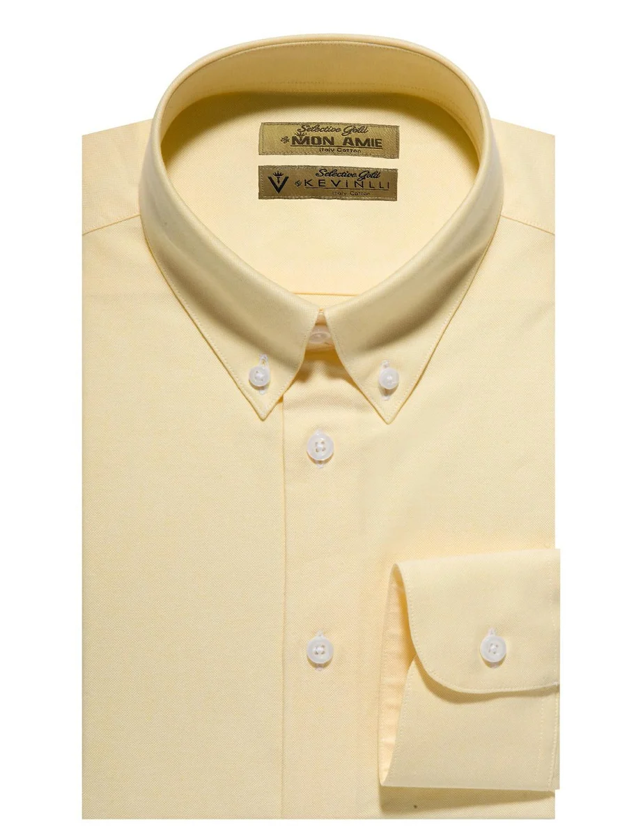 Butter Yellow Oxford Shirt