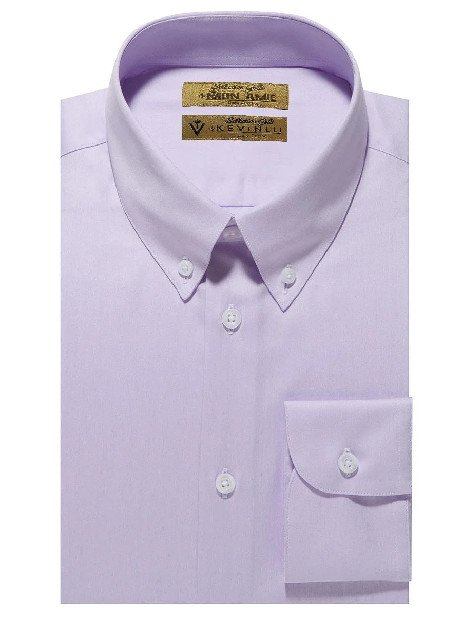 Lavender Button-Down Shirt