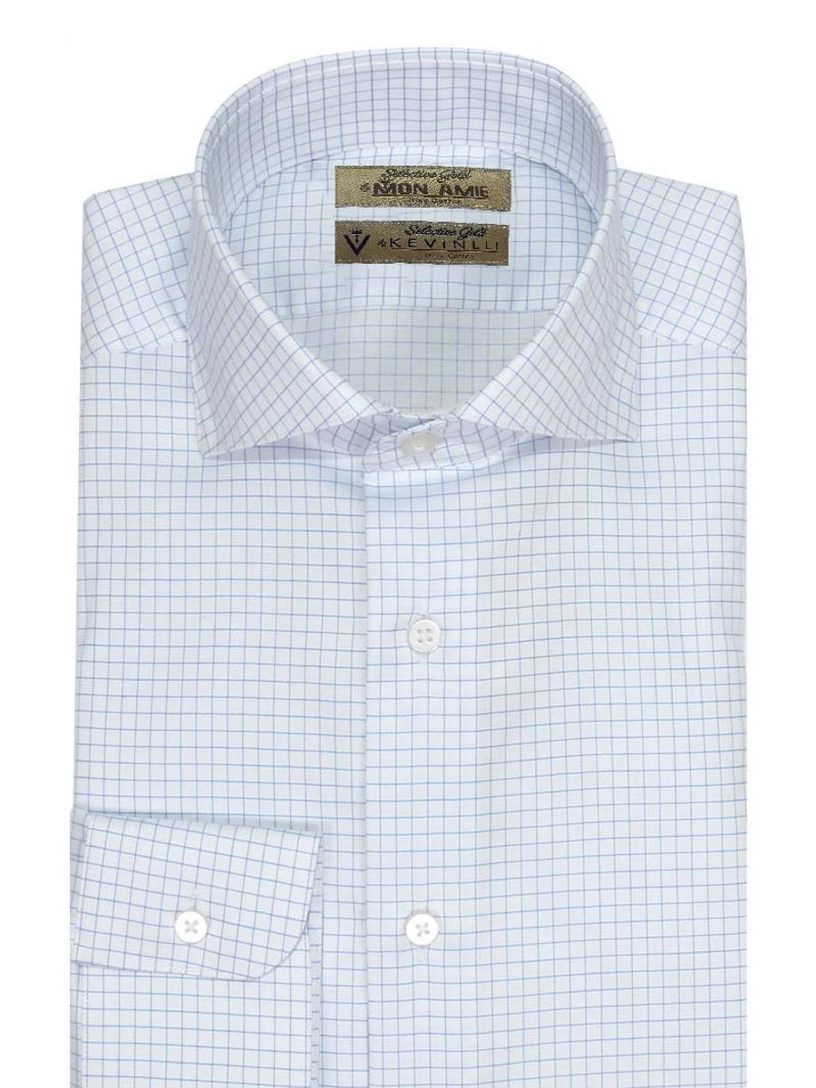 Sky Graph Check Shirt