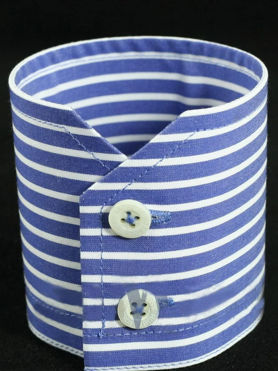 Bristol Blue Striped Cuff