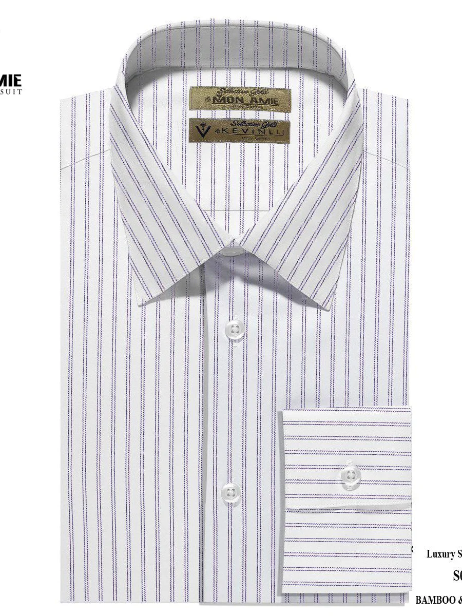 Lavender Pinstripe Shirt