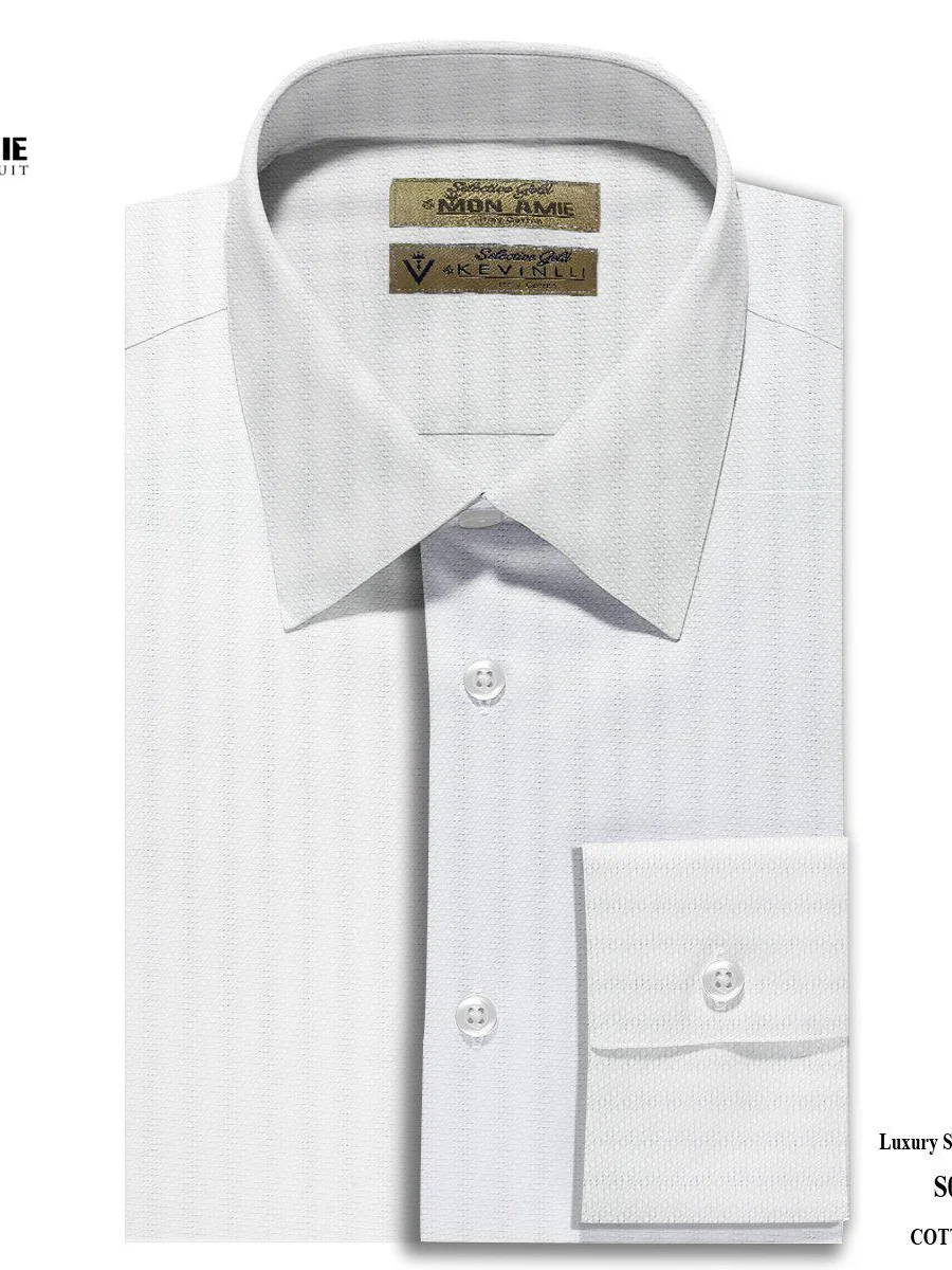 Pearl Dobby White Shirt