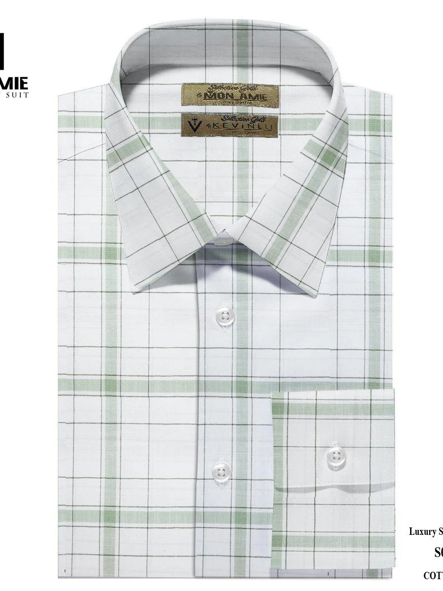 Sage Windowpane Check Shirt