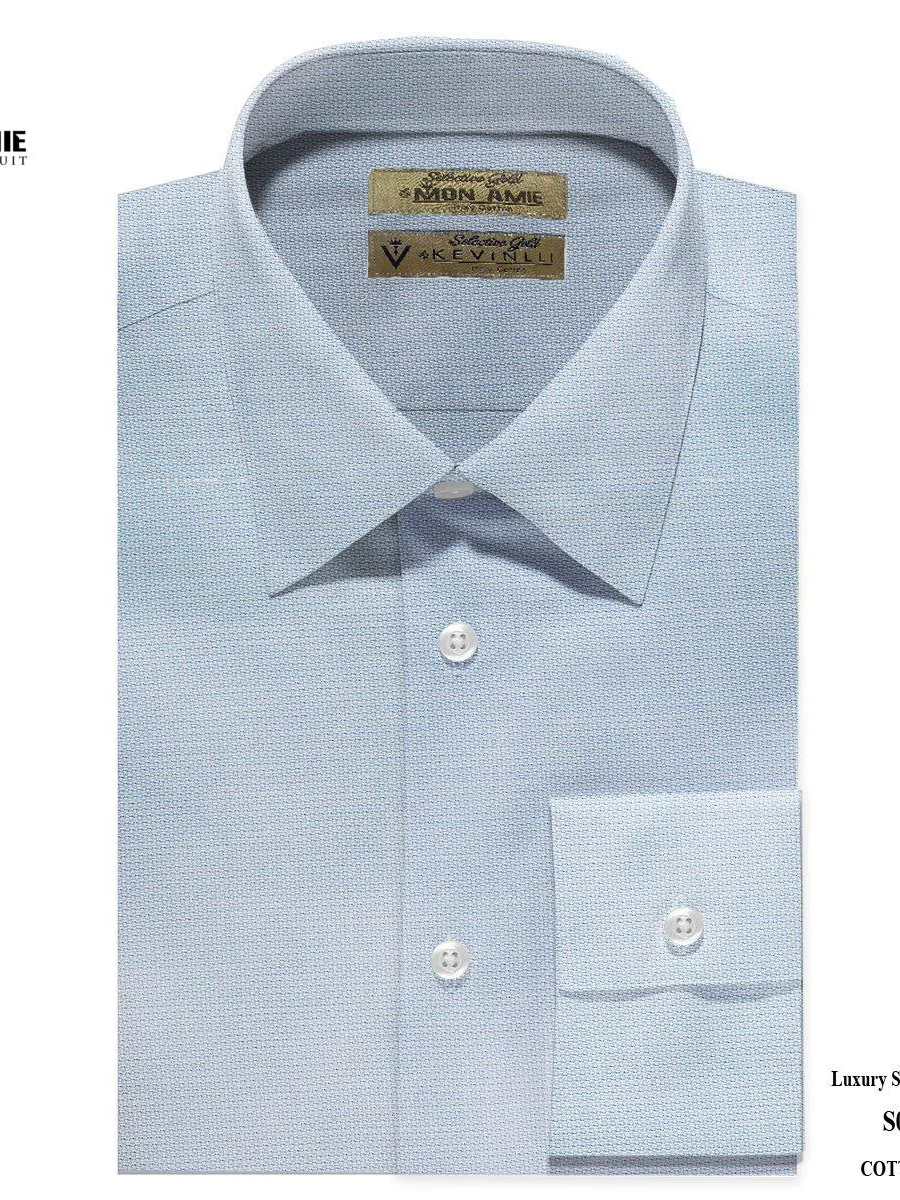 Pale Blue Dobby Shirt