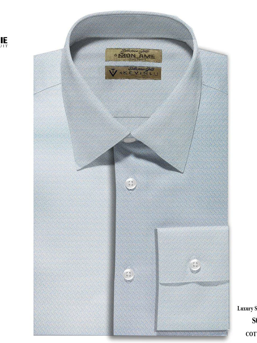 Blue Ripple Weave Shirt