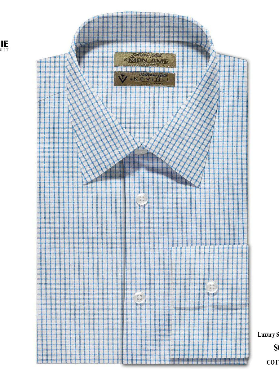 Azure Tattersall Check Shirt