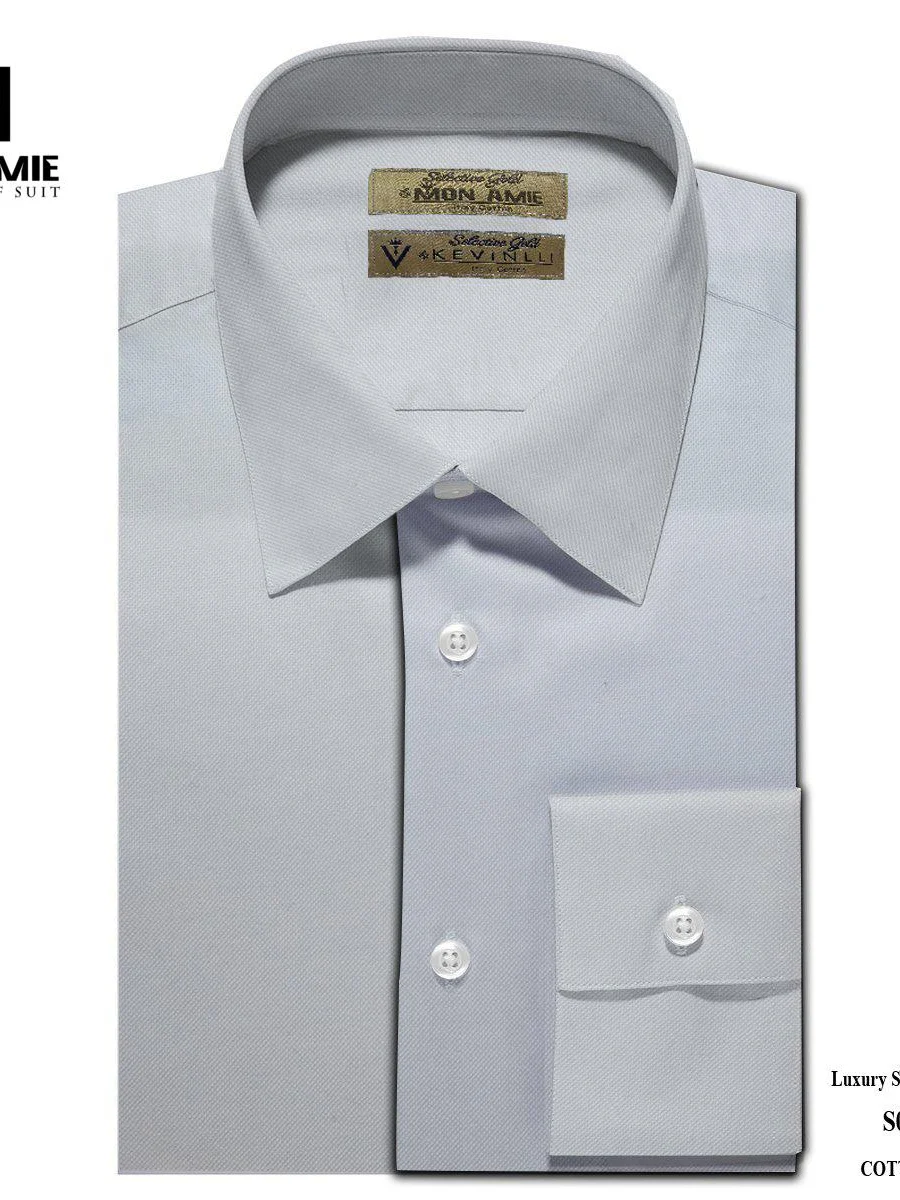 Silver Grey Twill Shirt