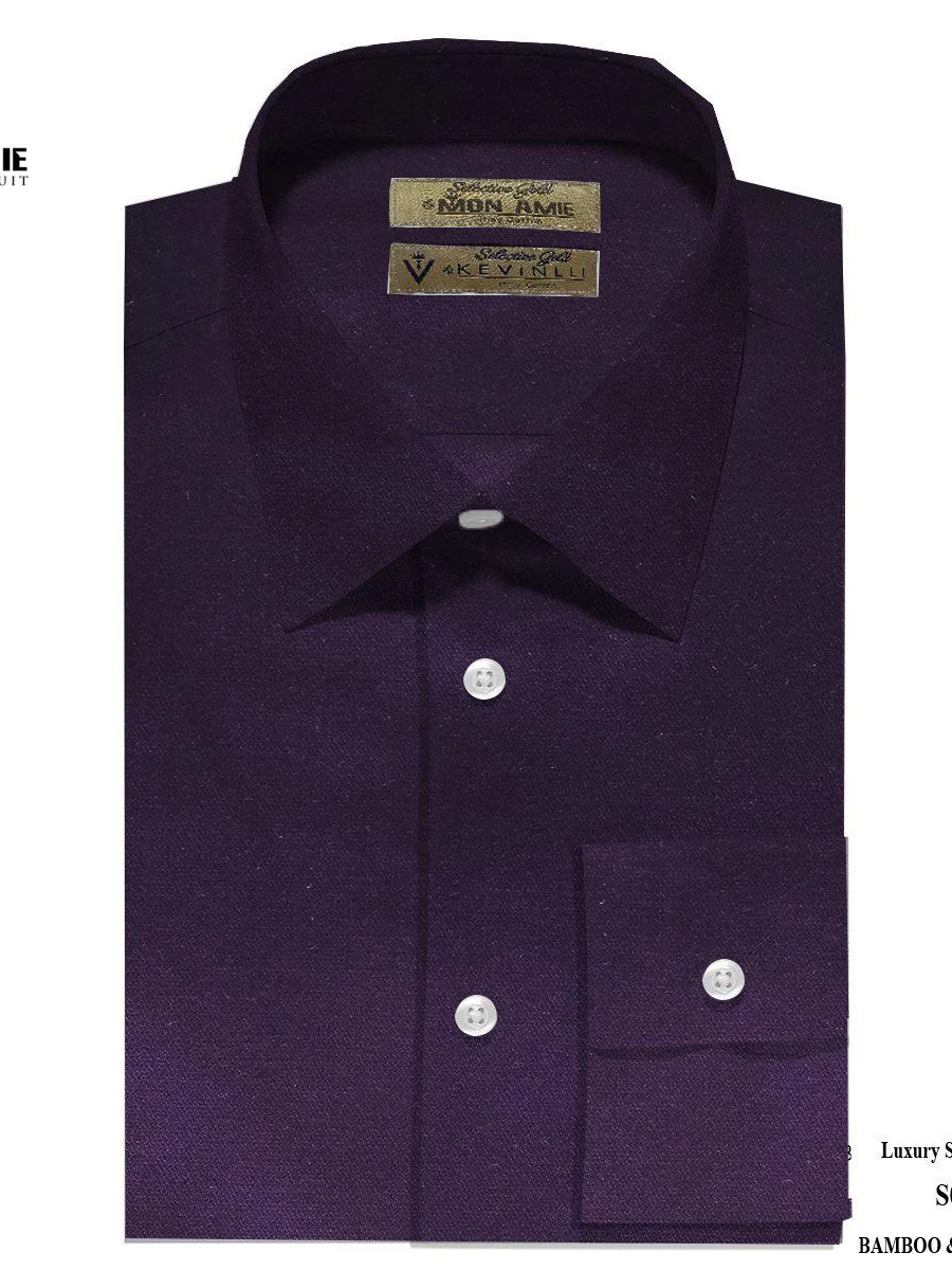 Plum Bamboo Cotton Shirt