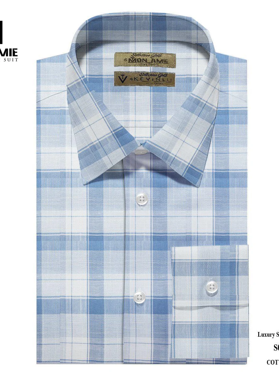 Sky Madras Check Shirt