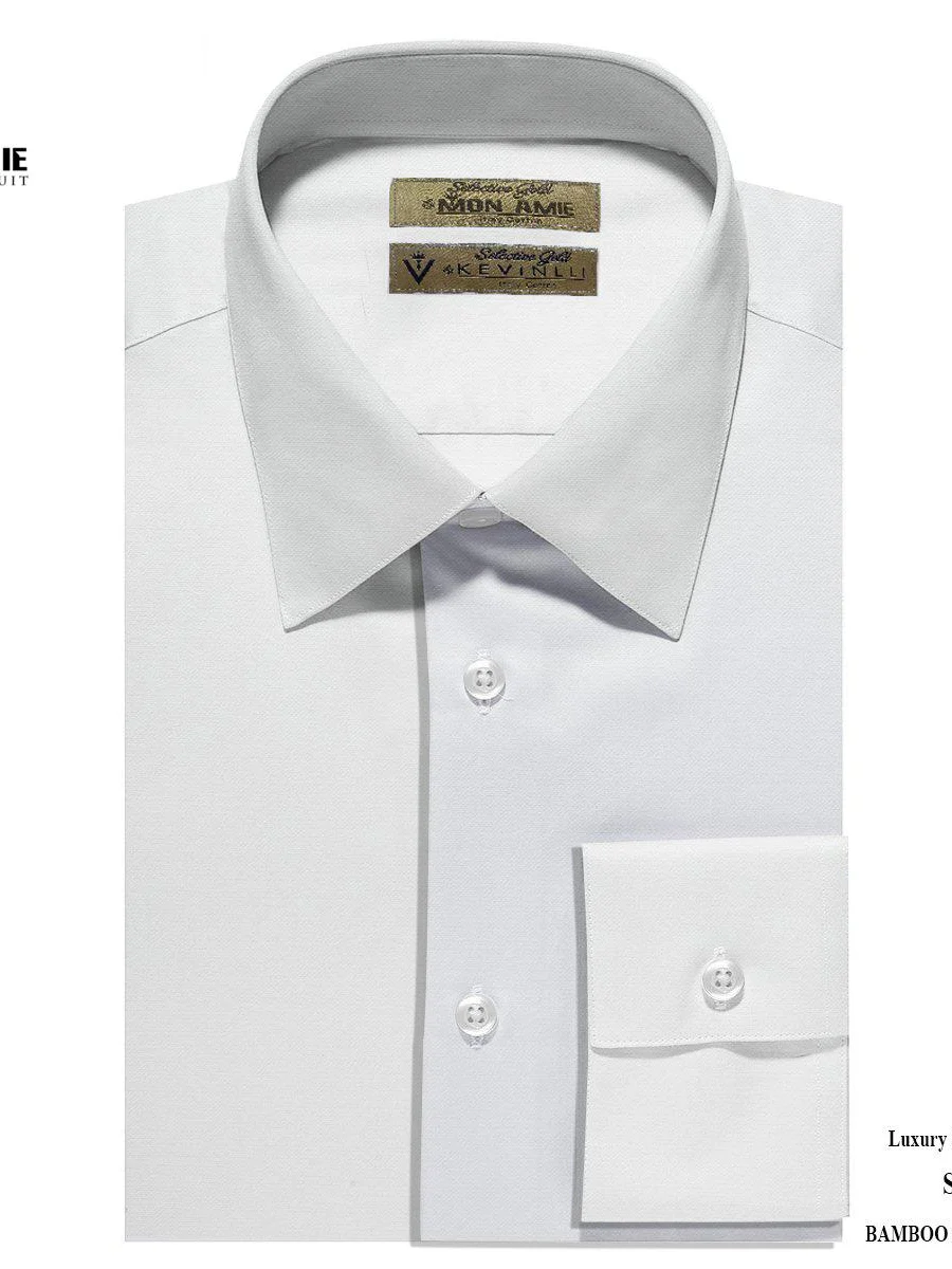 Pure White Bamboo Cotton Shirt