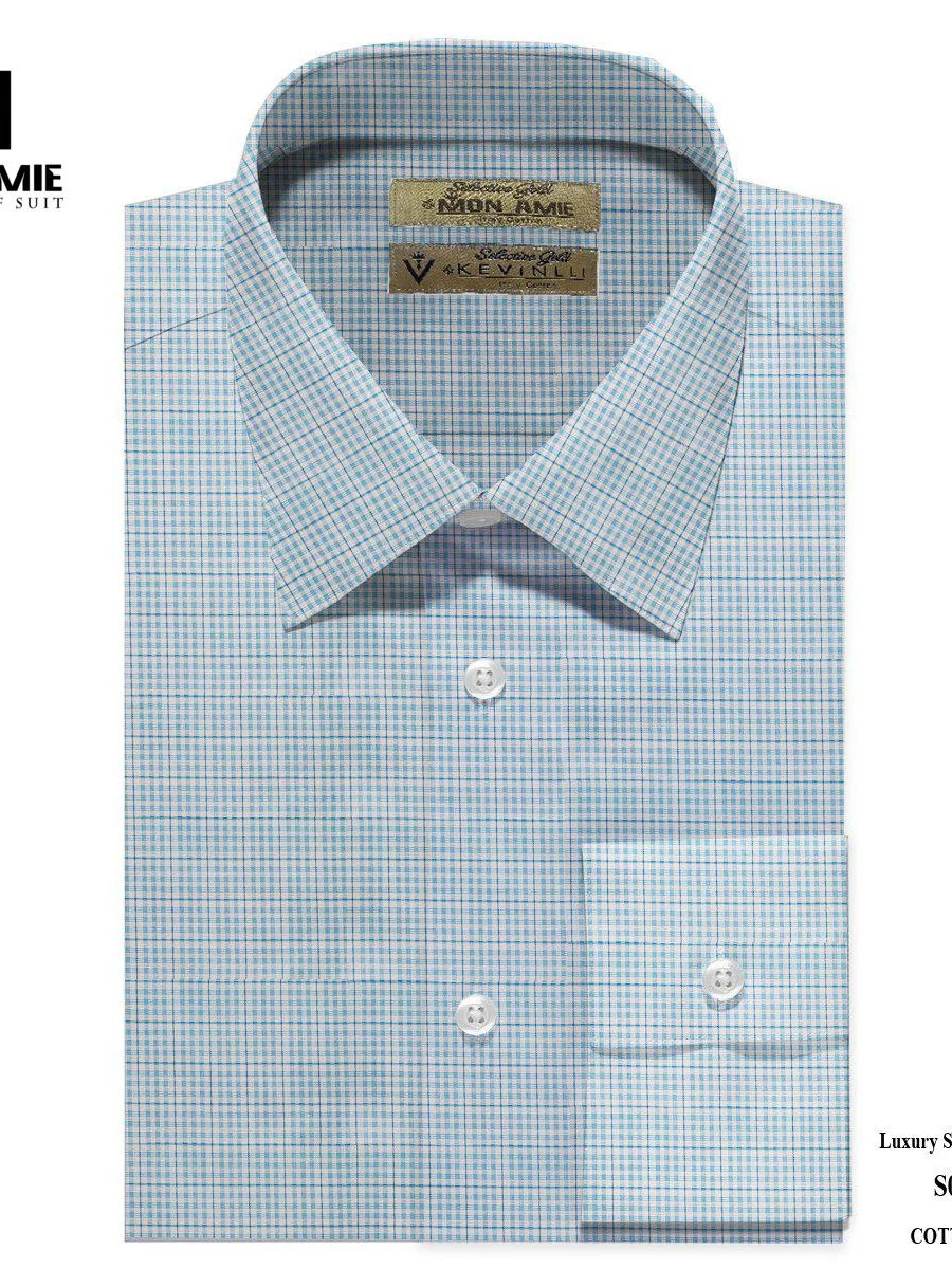 Azur Aqua Check Shirt