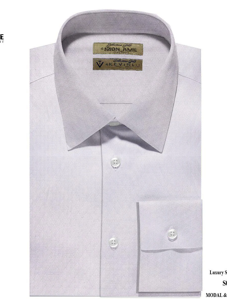 Smoke Diamond Jacquard Shirt