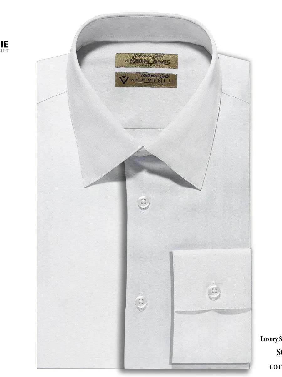 Platinum White Cotton Shirt