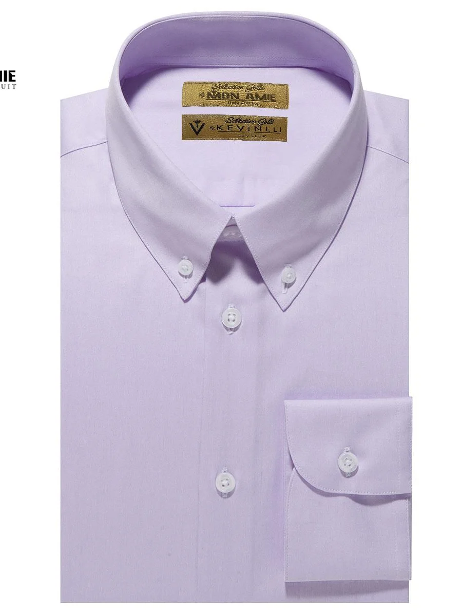 Lavender Button-Down Shirt