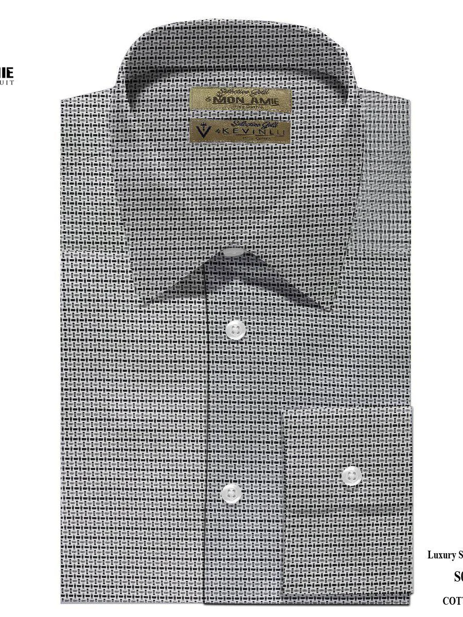 Charcoal Basketweave Shirt
