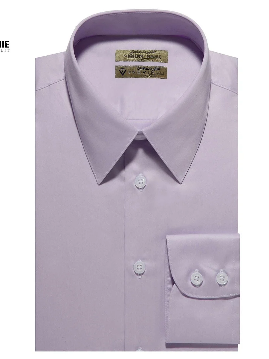 Soft Lilac Poplin Shirt