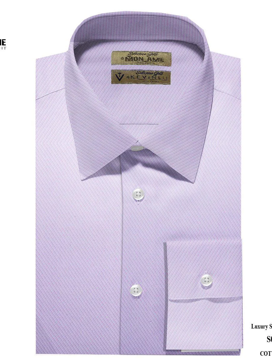 Lavender Fineline Stripe Shirt