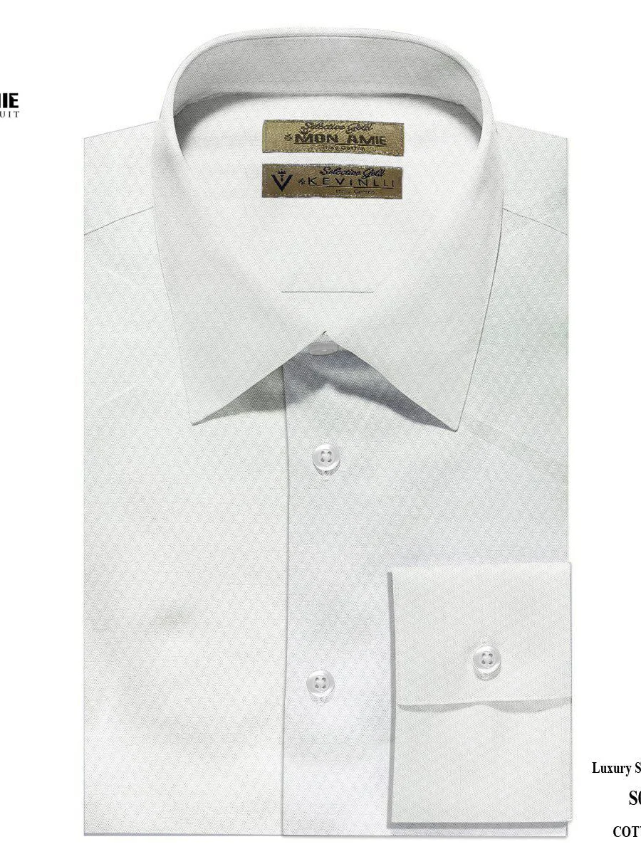 Pearl Ivory Micro Weave Shirt
