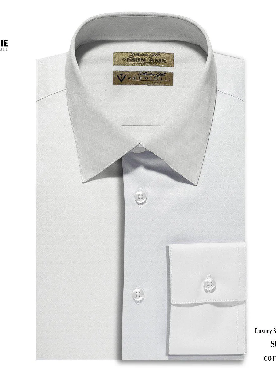 Ivory Damask Diamond Shirt