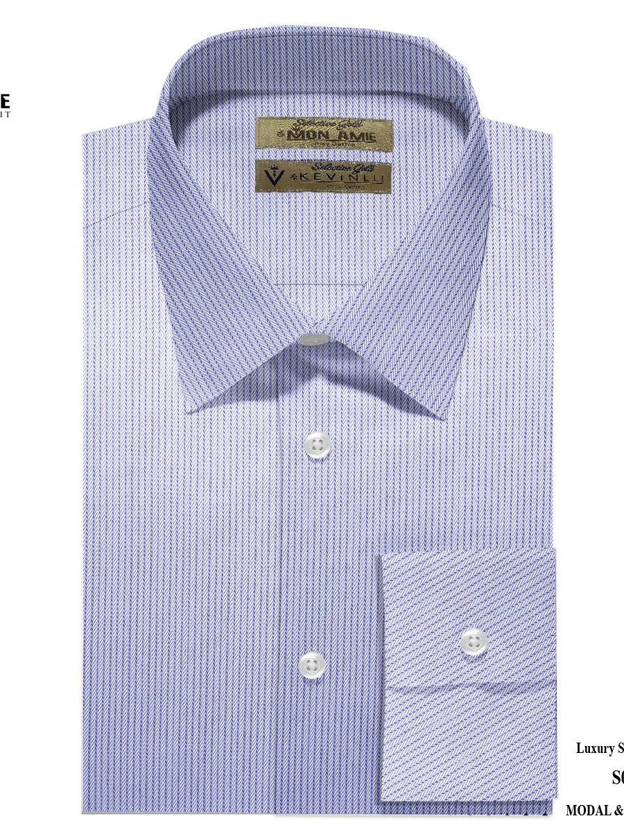 Azure Zigzag Weave Shirt