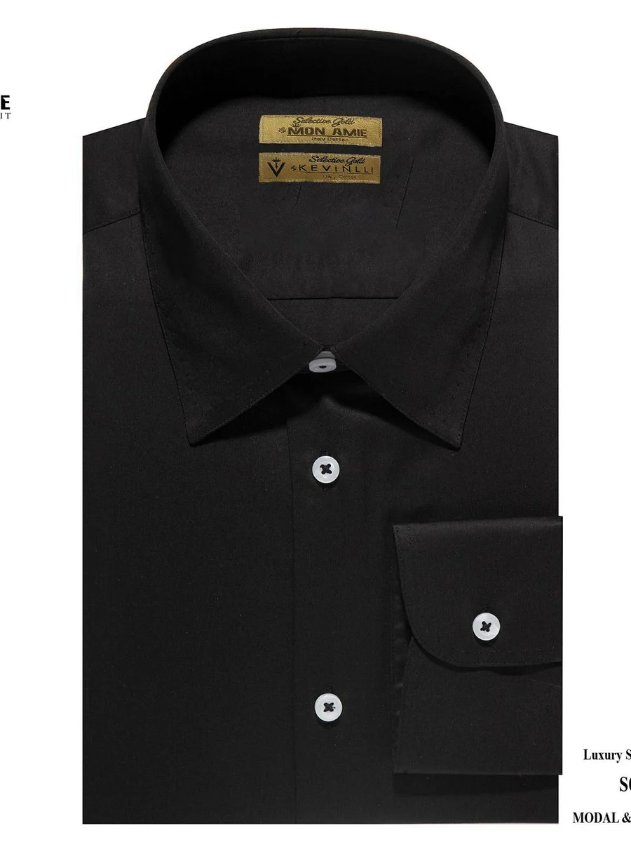 Jet Black Modal Shirt
