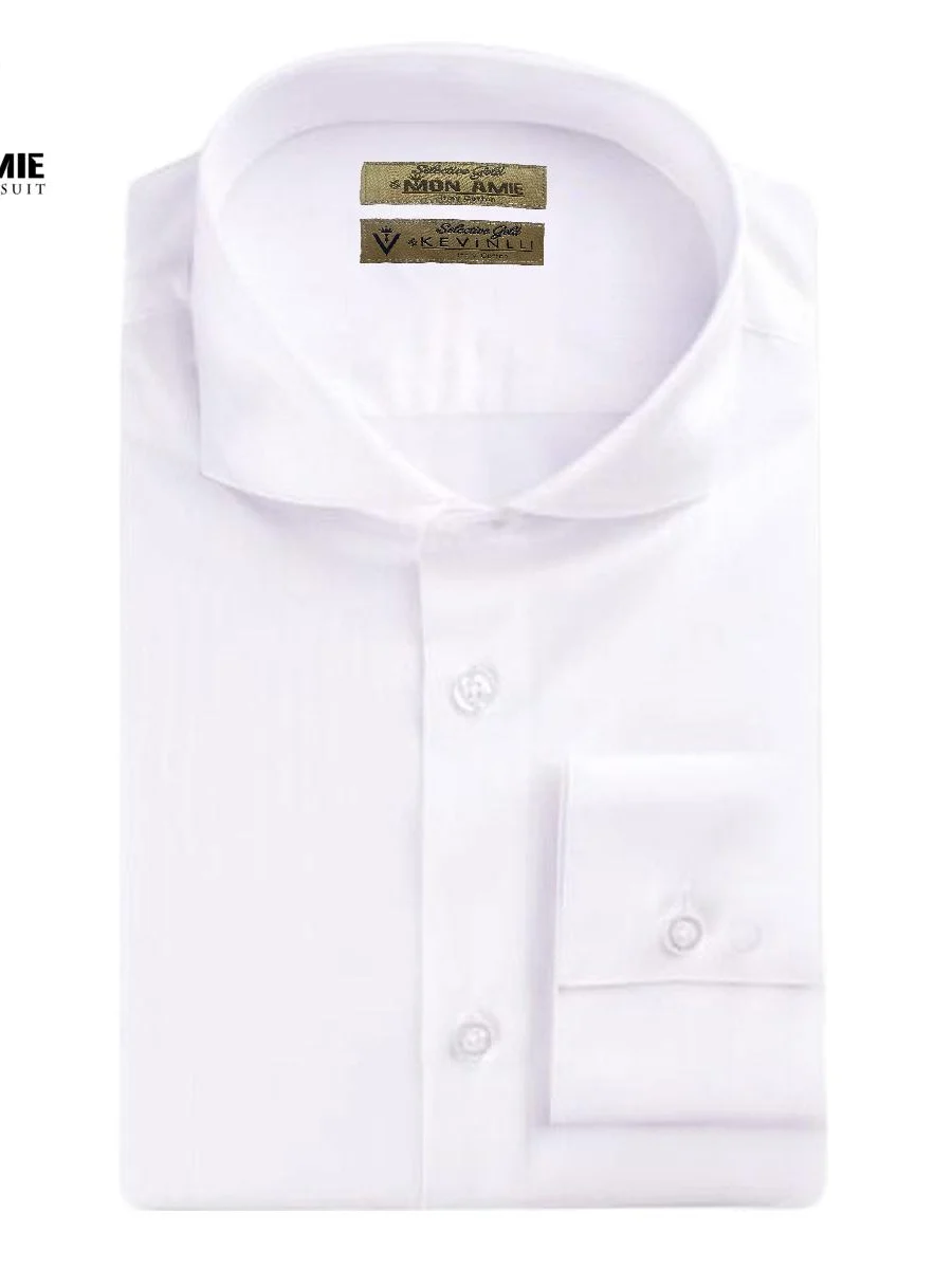 Platinum Cutaway White Shirt