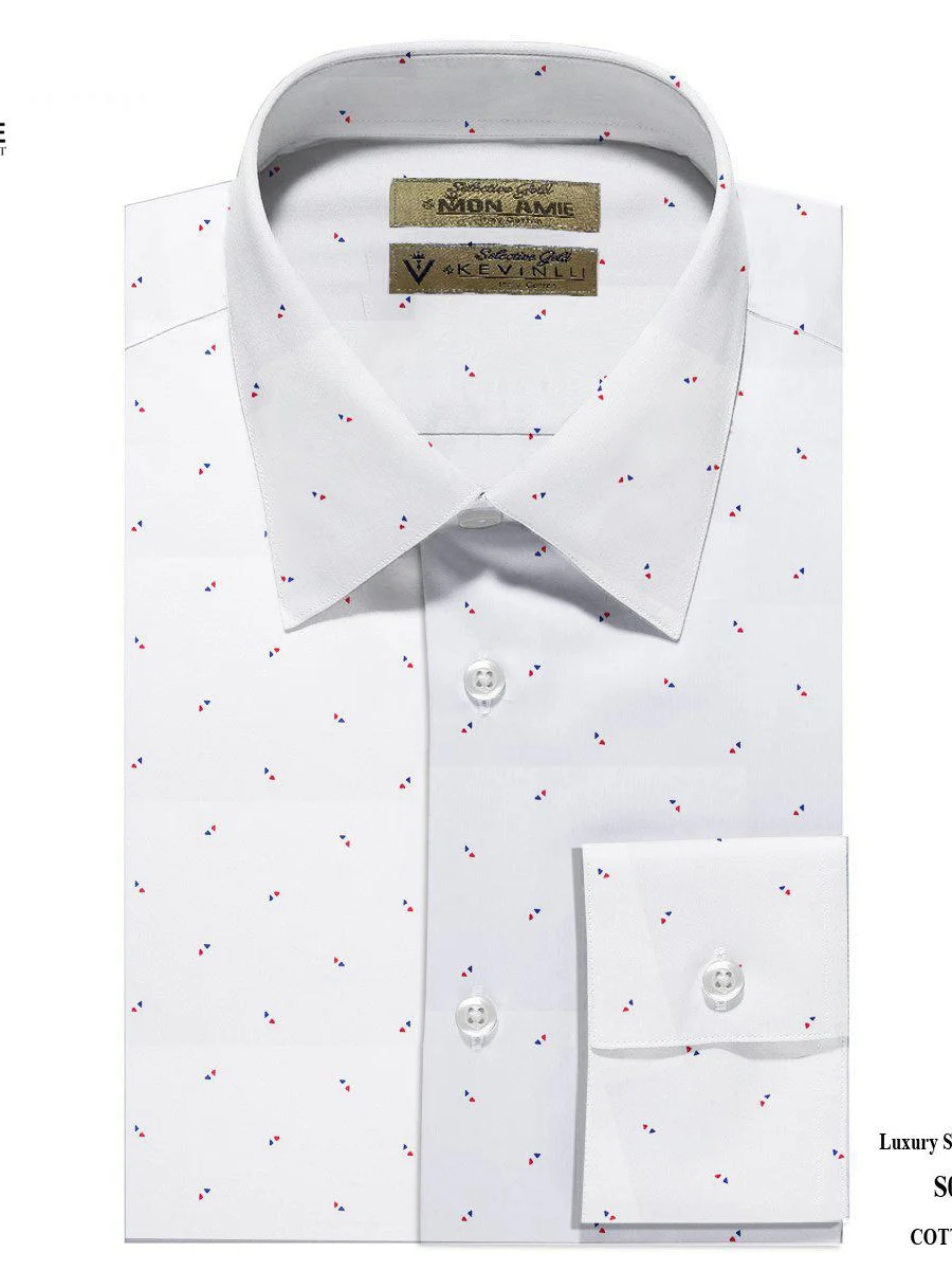 Duo-Tone Micro Print Shirt