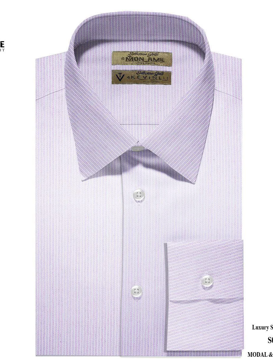 Lavender Pinstripe Modal Shirt