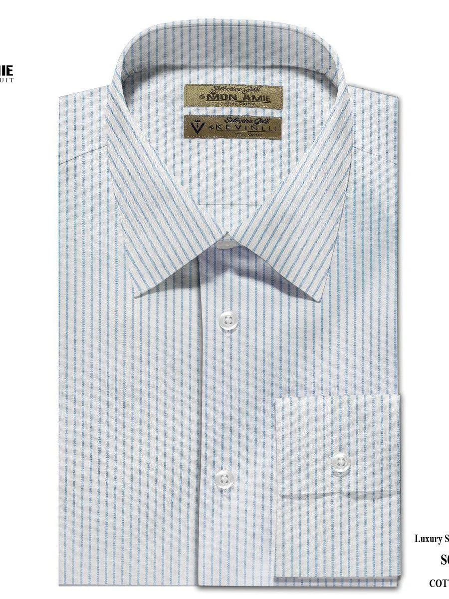 Sky Blue Striped Shirt