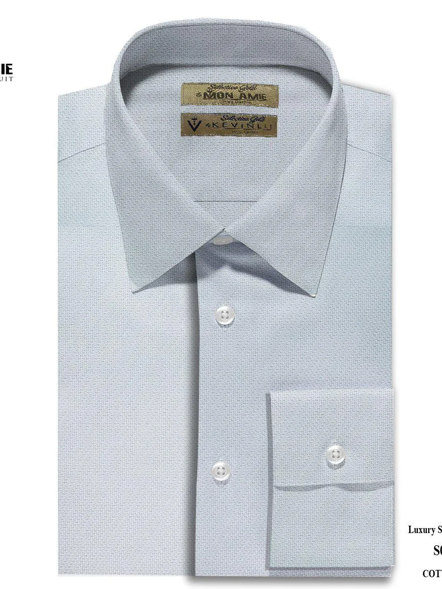 Smoke Grey Dobby Shirt