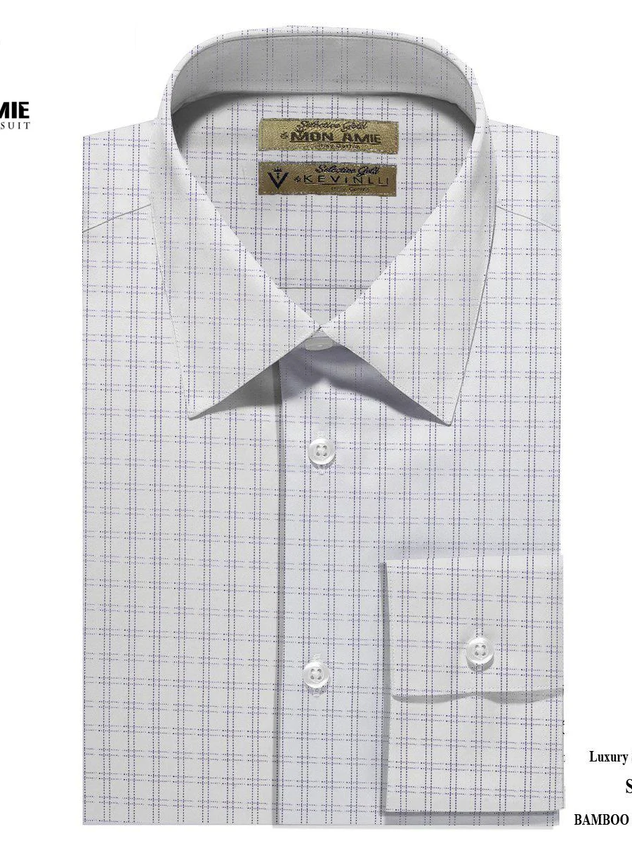 Lilac Windowpane Check Shirt