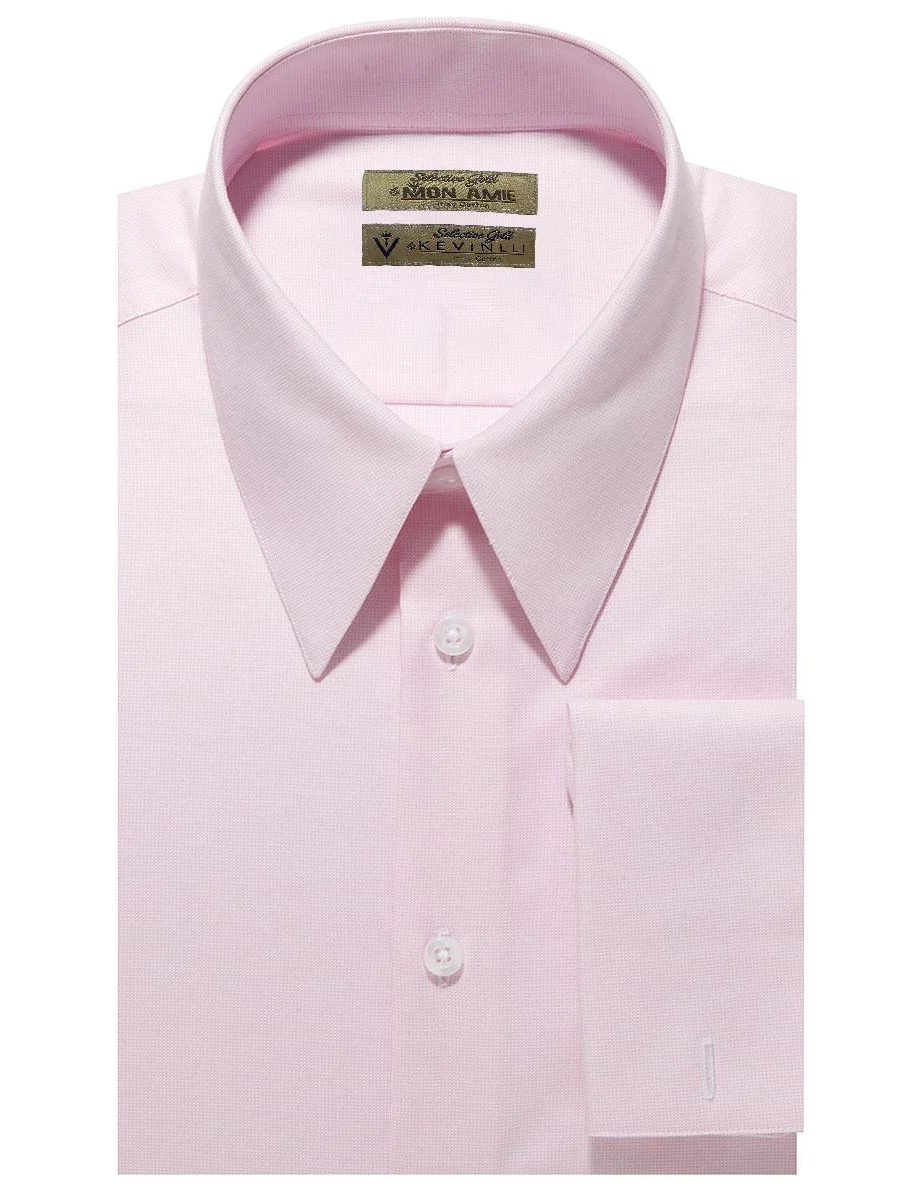 Pink Royal Oxford French Cuff Shirt