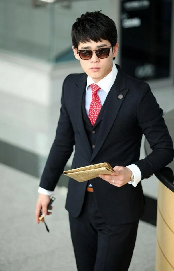 Urban Navy Three-Piece Suit, deep navy blue