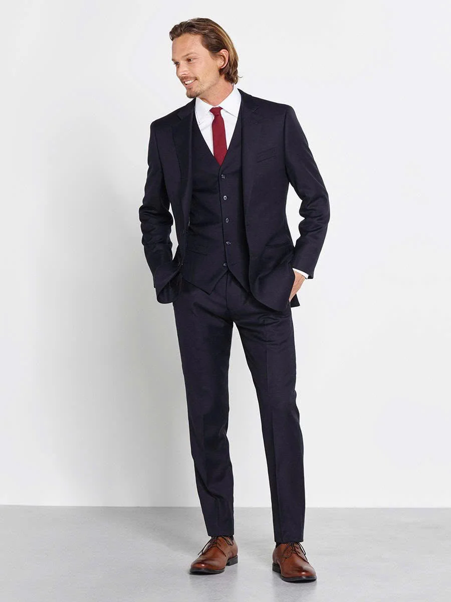Midnight Navy Waistcoat Suit