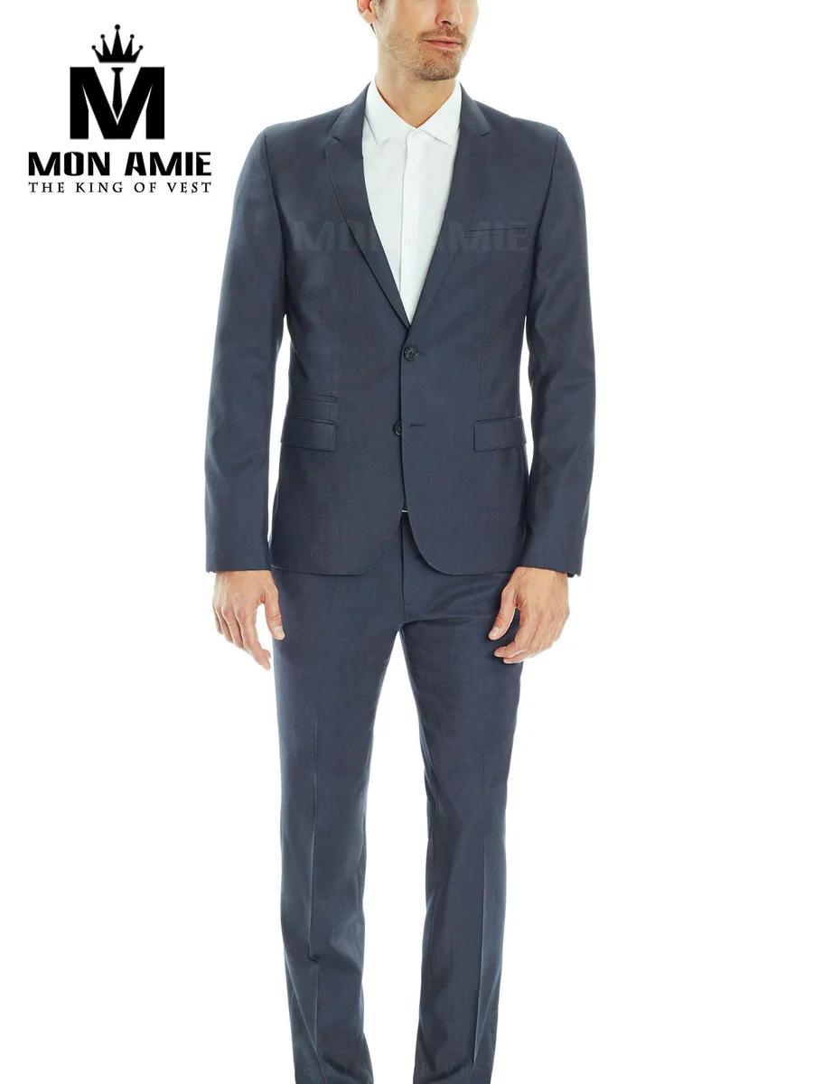Smoke Blue-Grey Suit