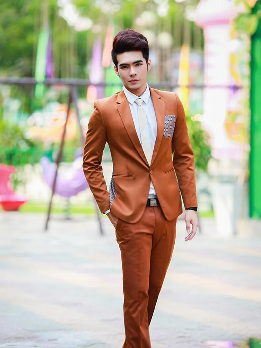 Copper Sheen Suit