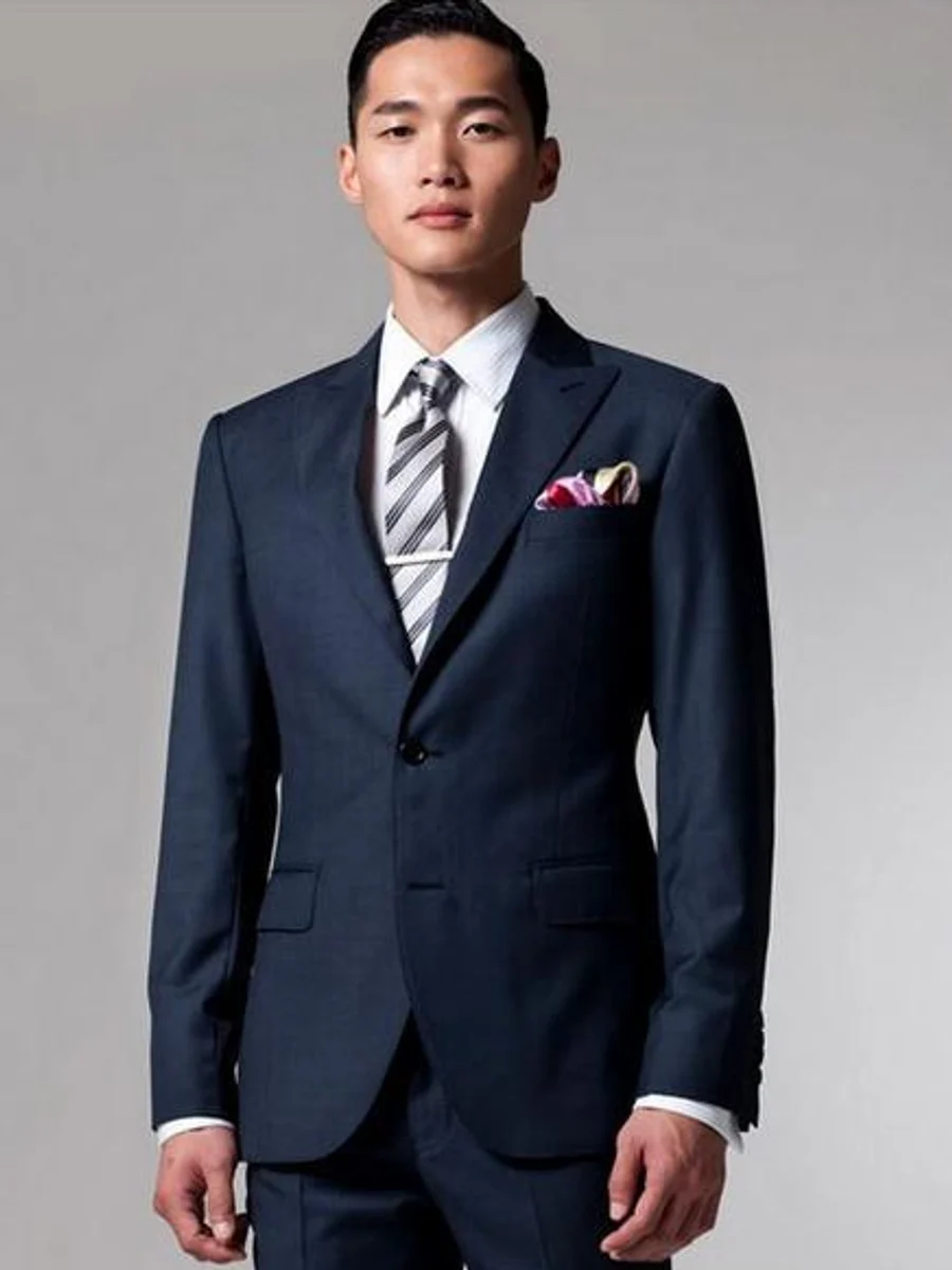 Steel Navy Tailored Suit