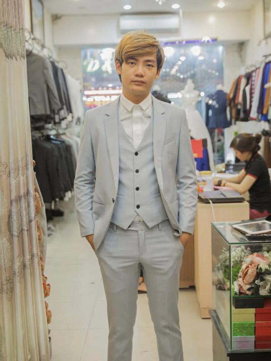 Smoke Grey Three-Piece