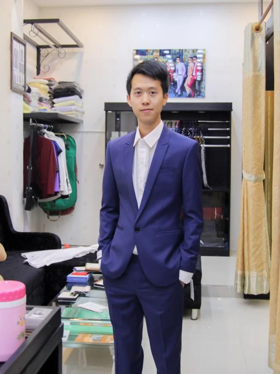 Indigo Slim-Fit Suit