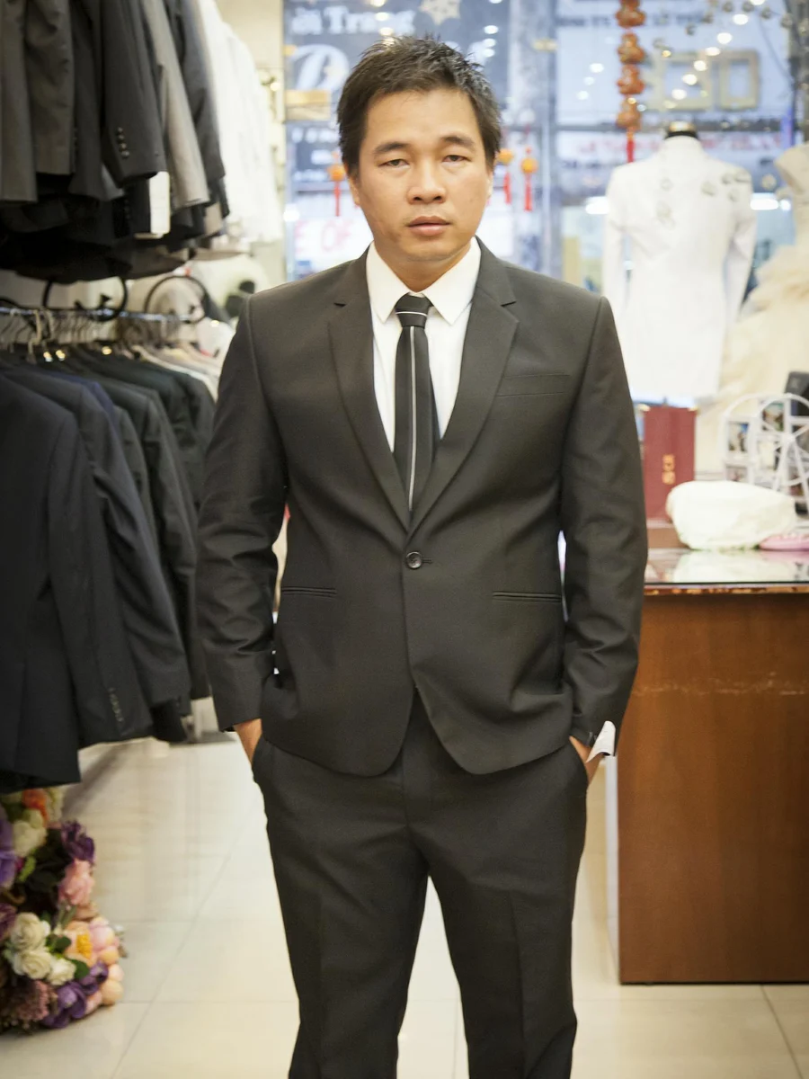 Classic Jet Black Suit