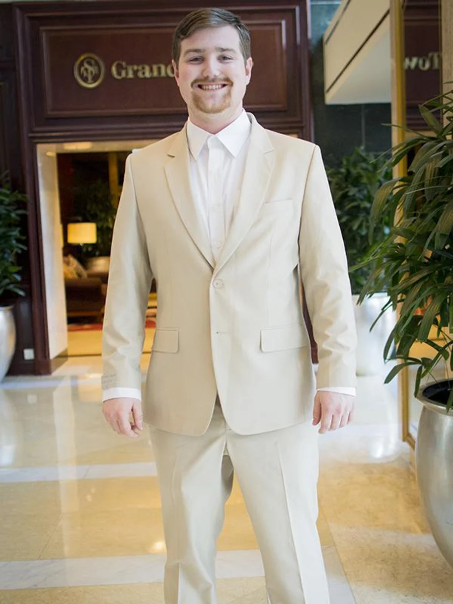 Ivory Beige Lounge Suit
