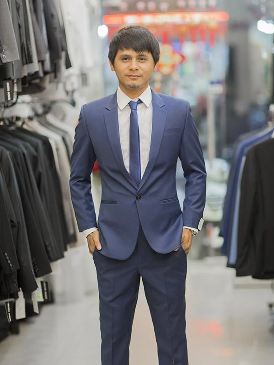 Cobalt Blue One-Button Suit