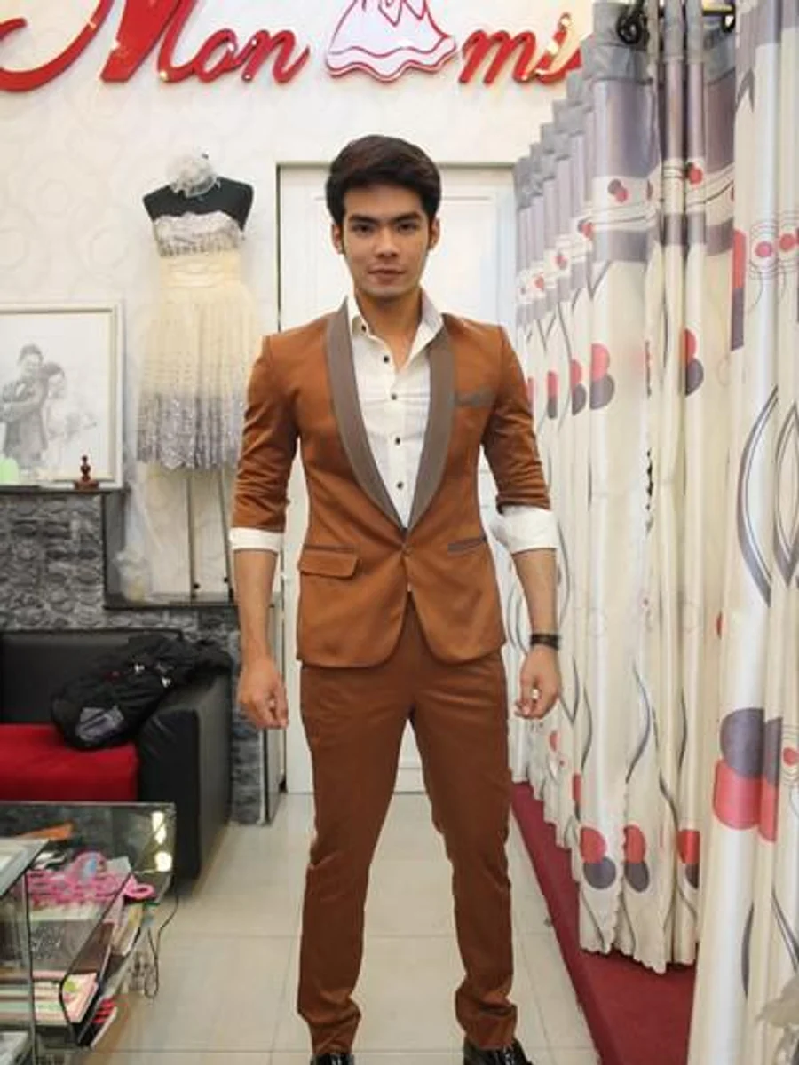 Copper Shawl-Lapel Suit