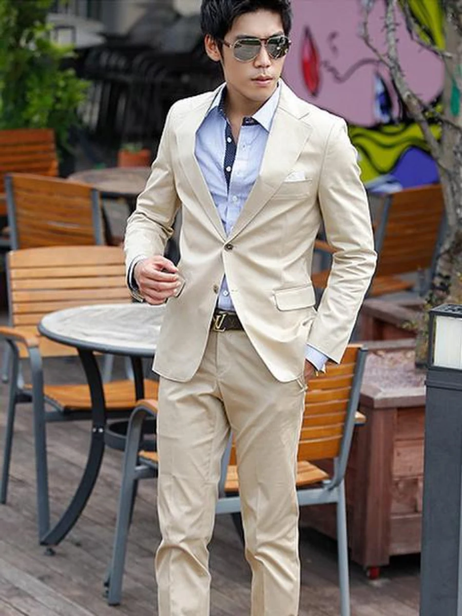 Sandstone Cream Suit