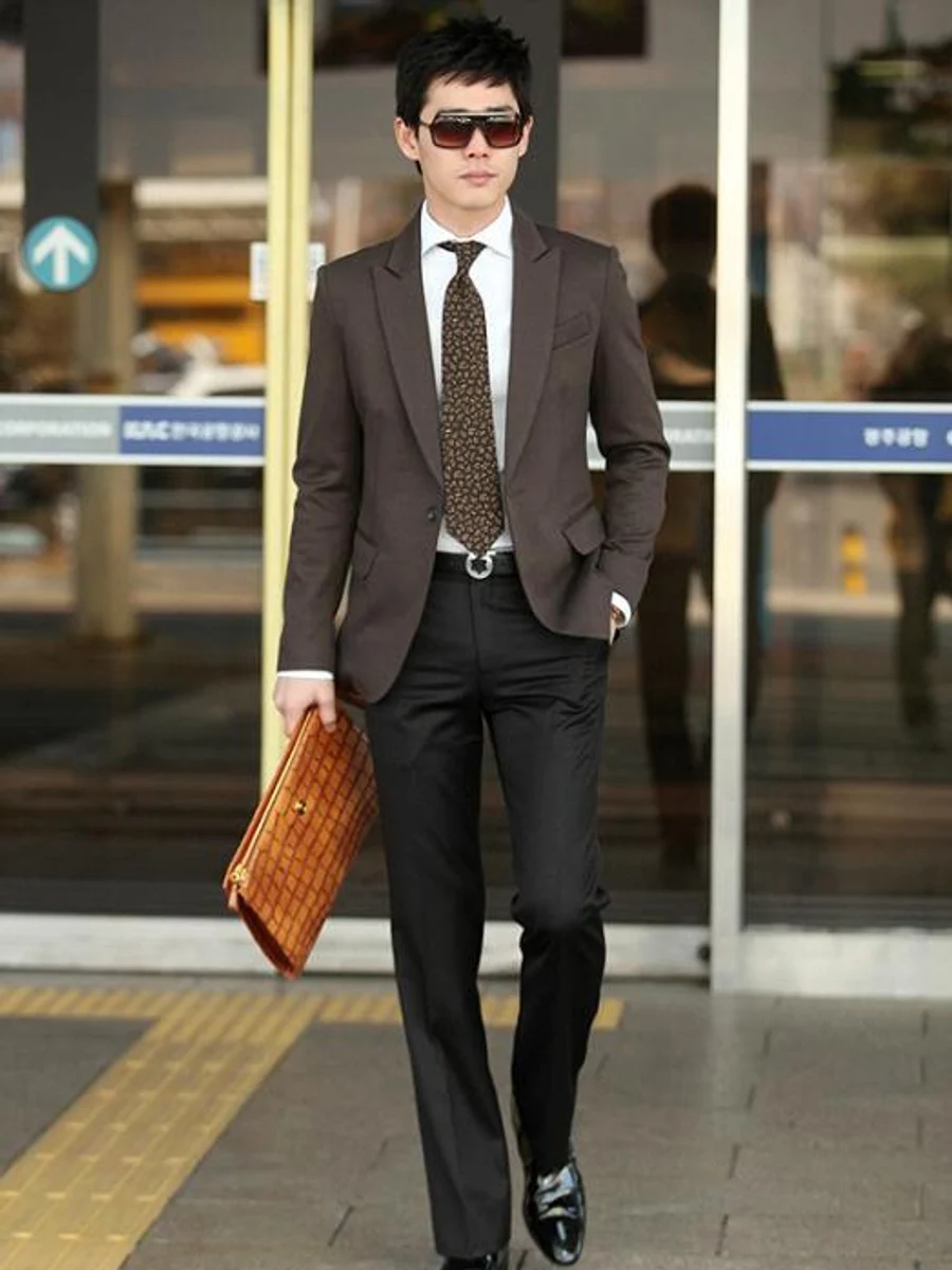 Deep Coffee Brown Blazer