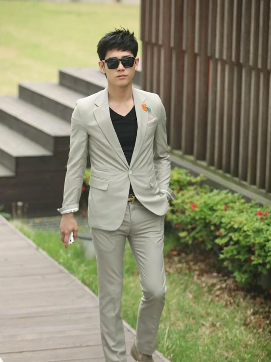 Sage Beige Garden Suit