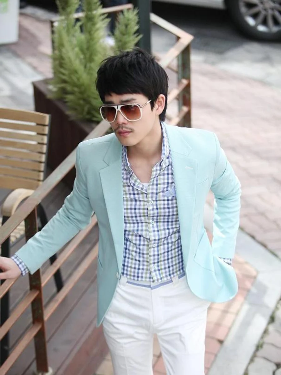 Mint Green Summer Blazer