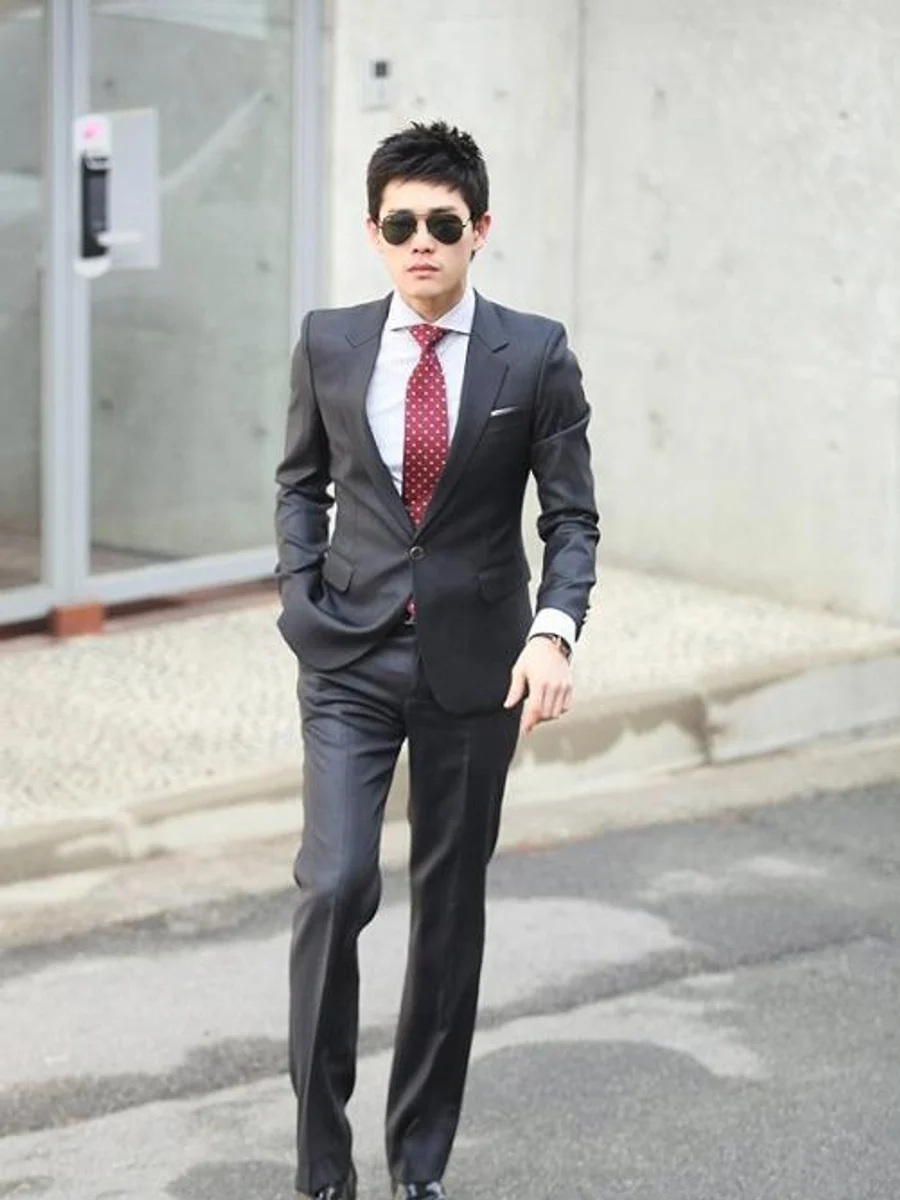 Smoke Charcoal Suit
